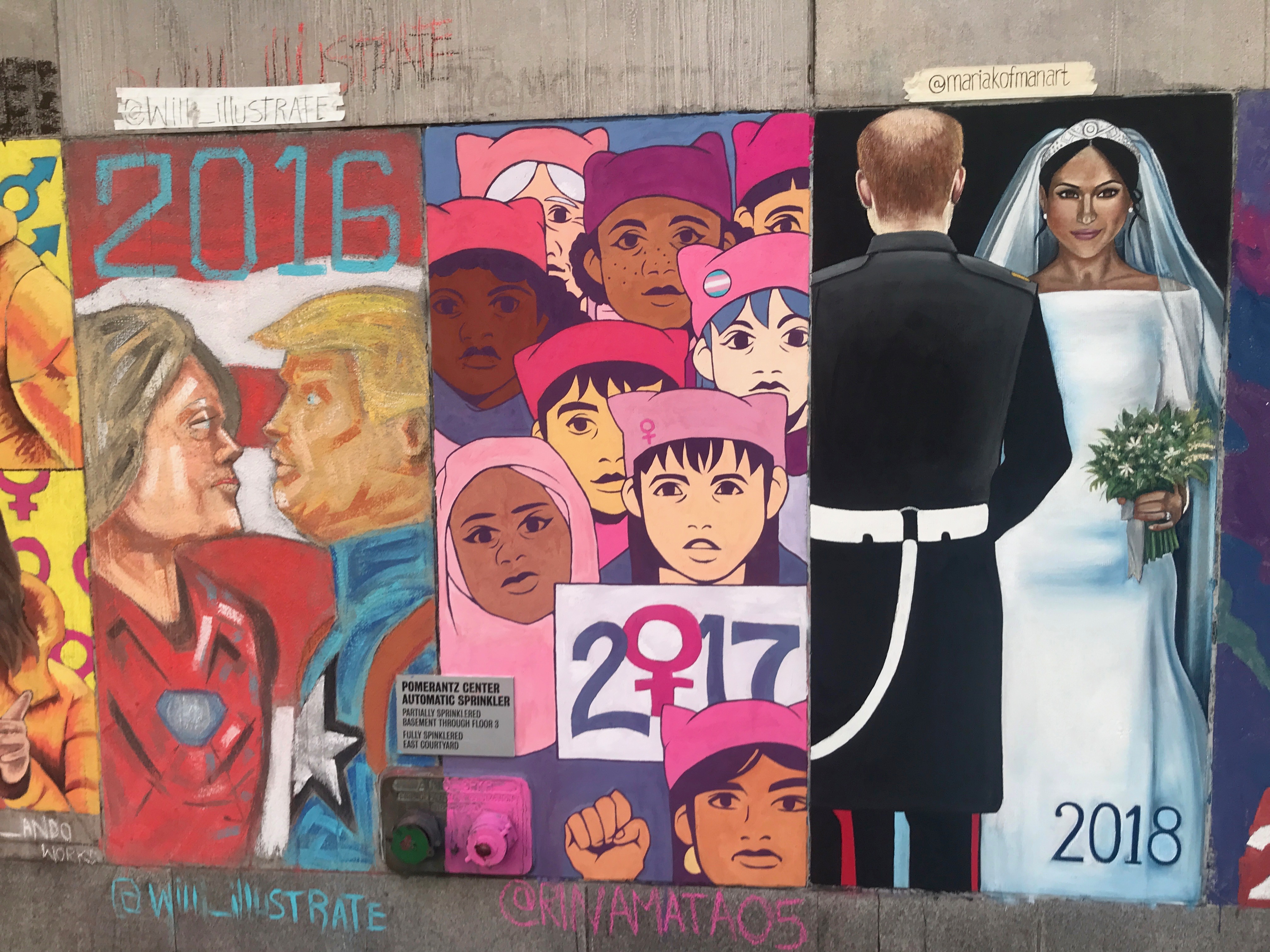 FIT mural honors school’s 75th anniversary with a look through the years 3