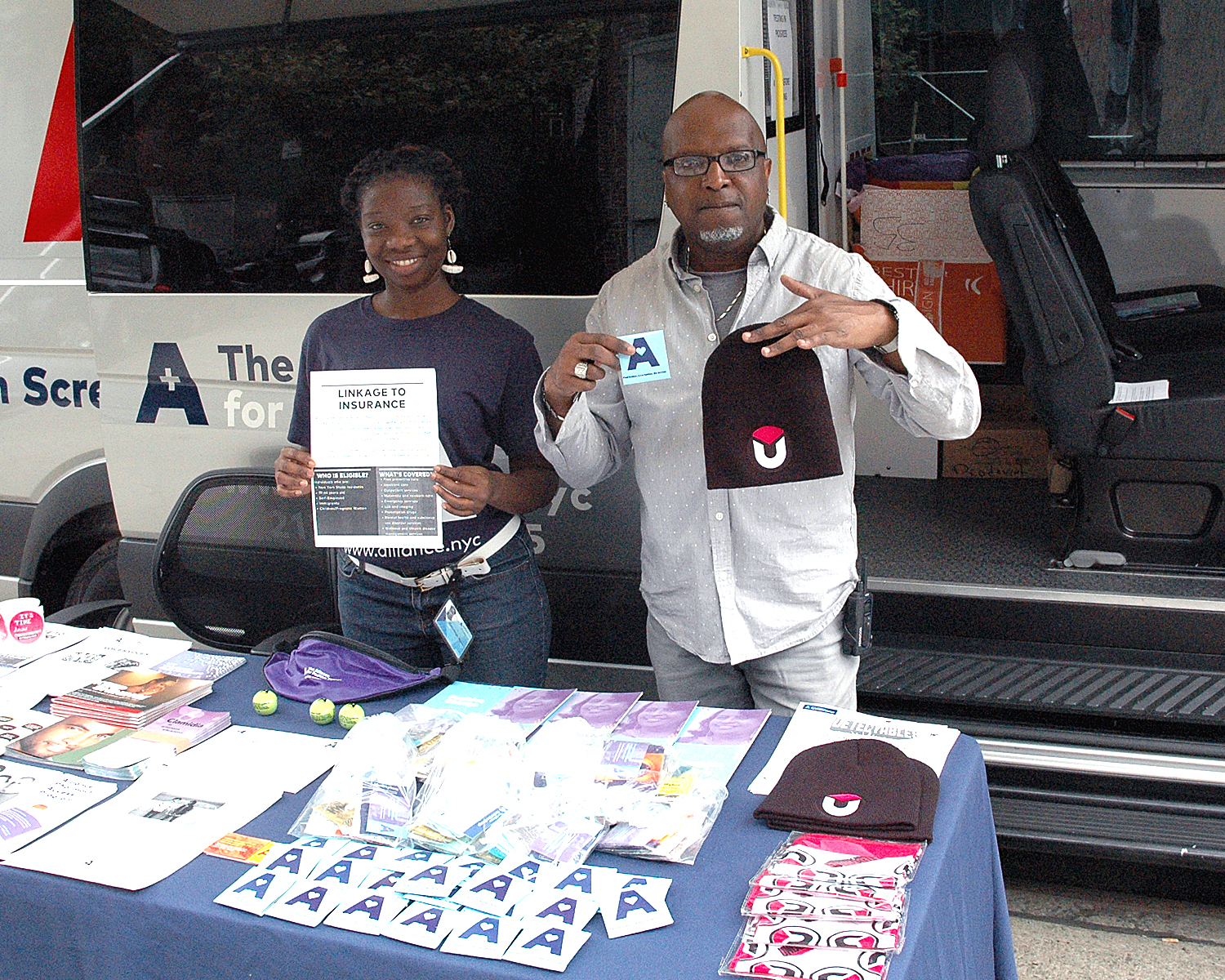 Alliance for Positive Change's mobile van offers free HIV tests and other services in Manhattan 2