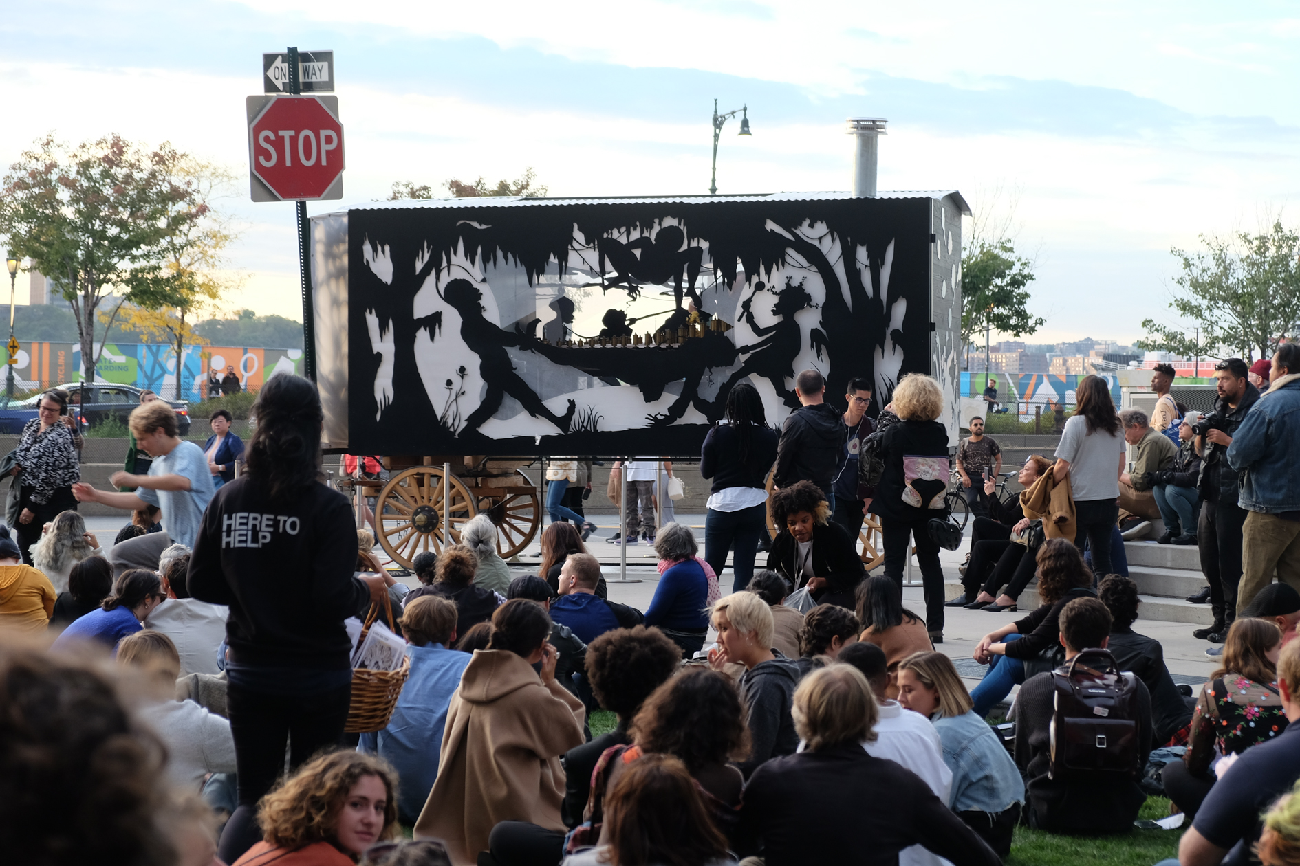 Kara Walker’s one-day 'Katastwóf Karavan' at the Whitney closes traffic 5