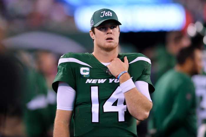 Jets quarterback Sam Darnold
