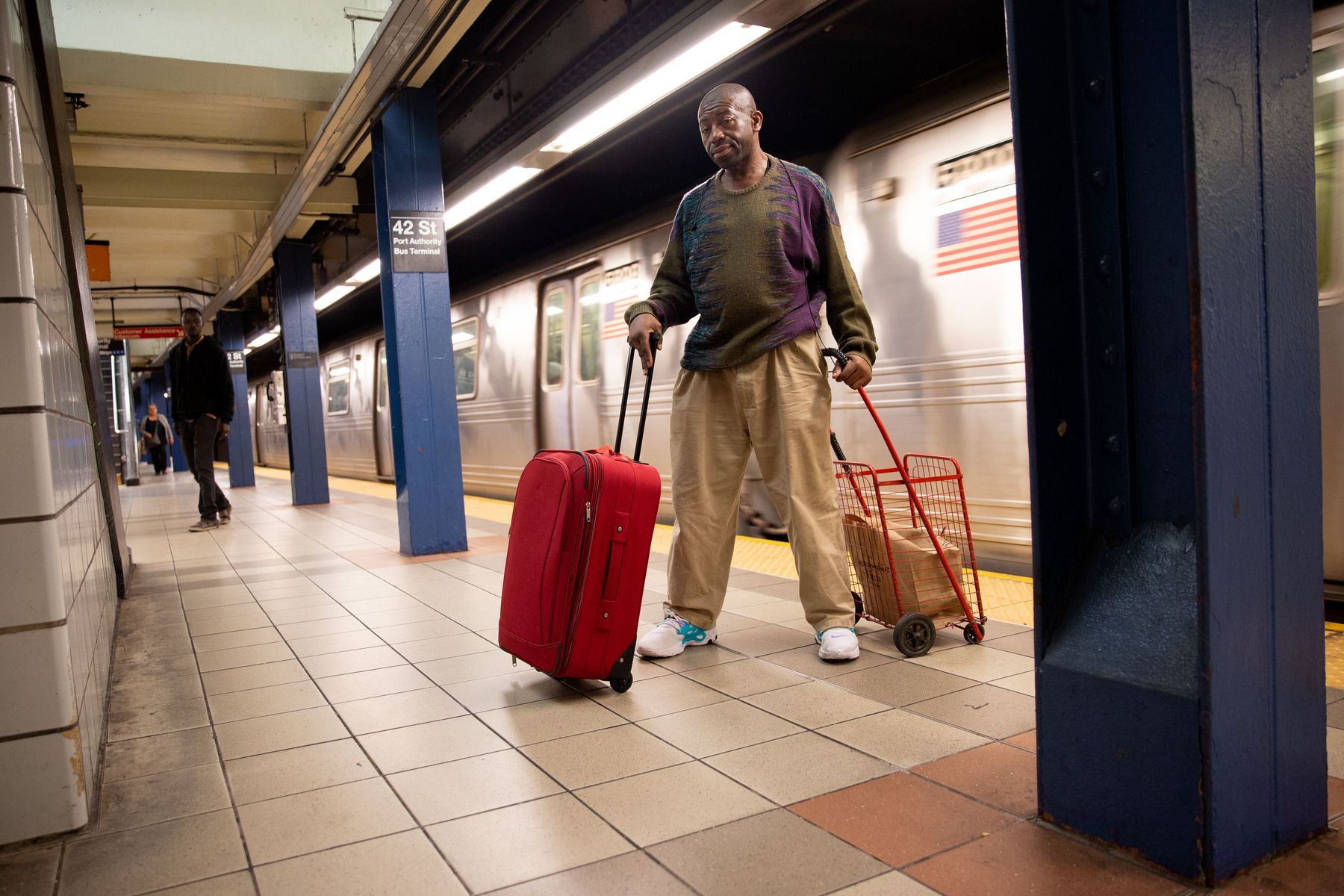 NYC Homeless seek an elusive safe refuge in the subways 3