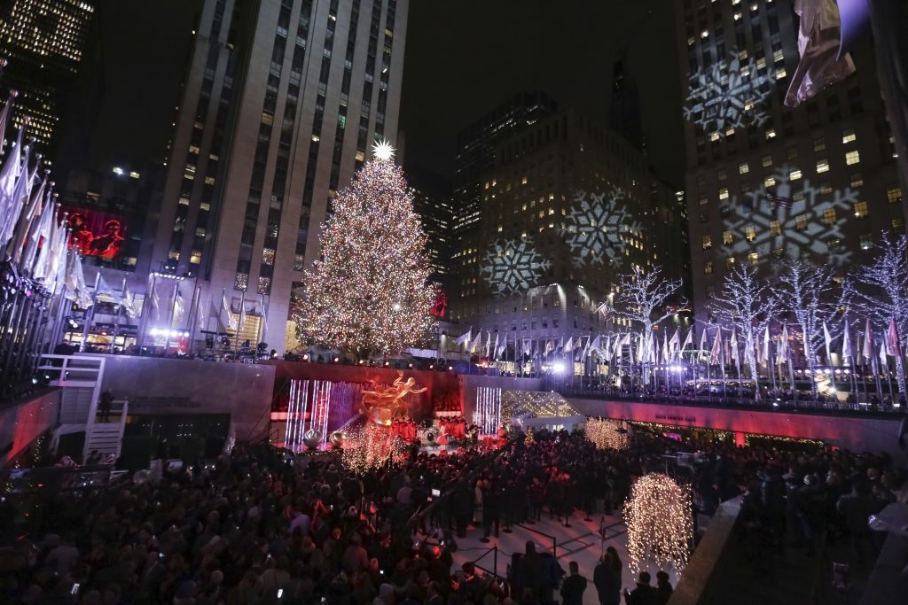 2018 Rockefeller Center Christmas Tree Lighting Ceremony