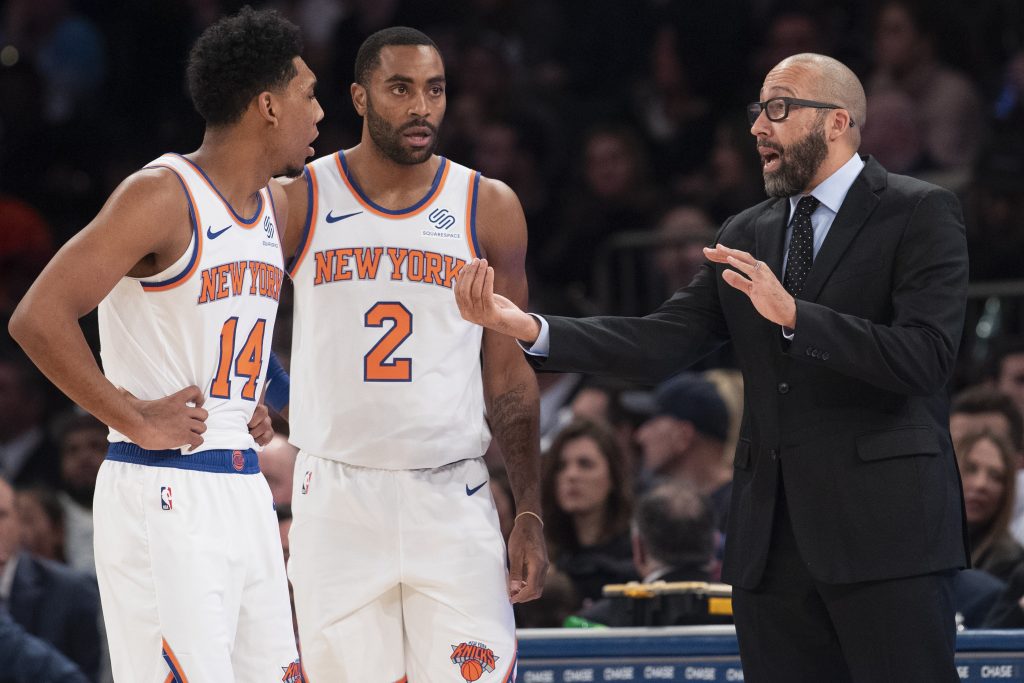 David Fizdale, Allonzo Trier, Wayne Ellington