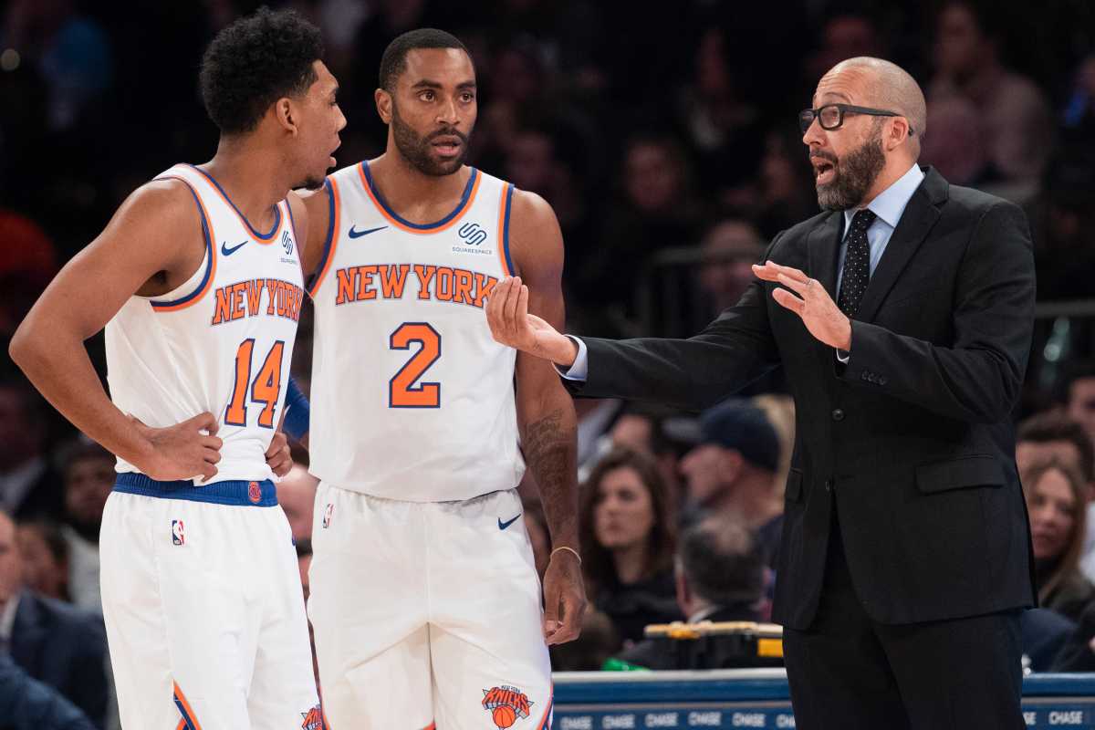 David Fizdale, Allonzo Trier, Wayne Ellington