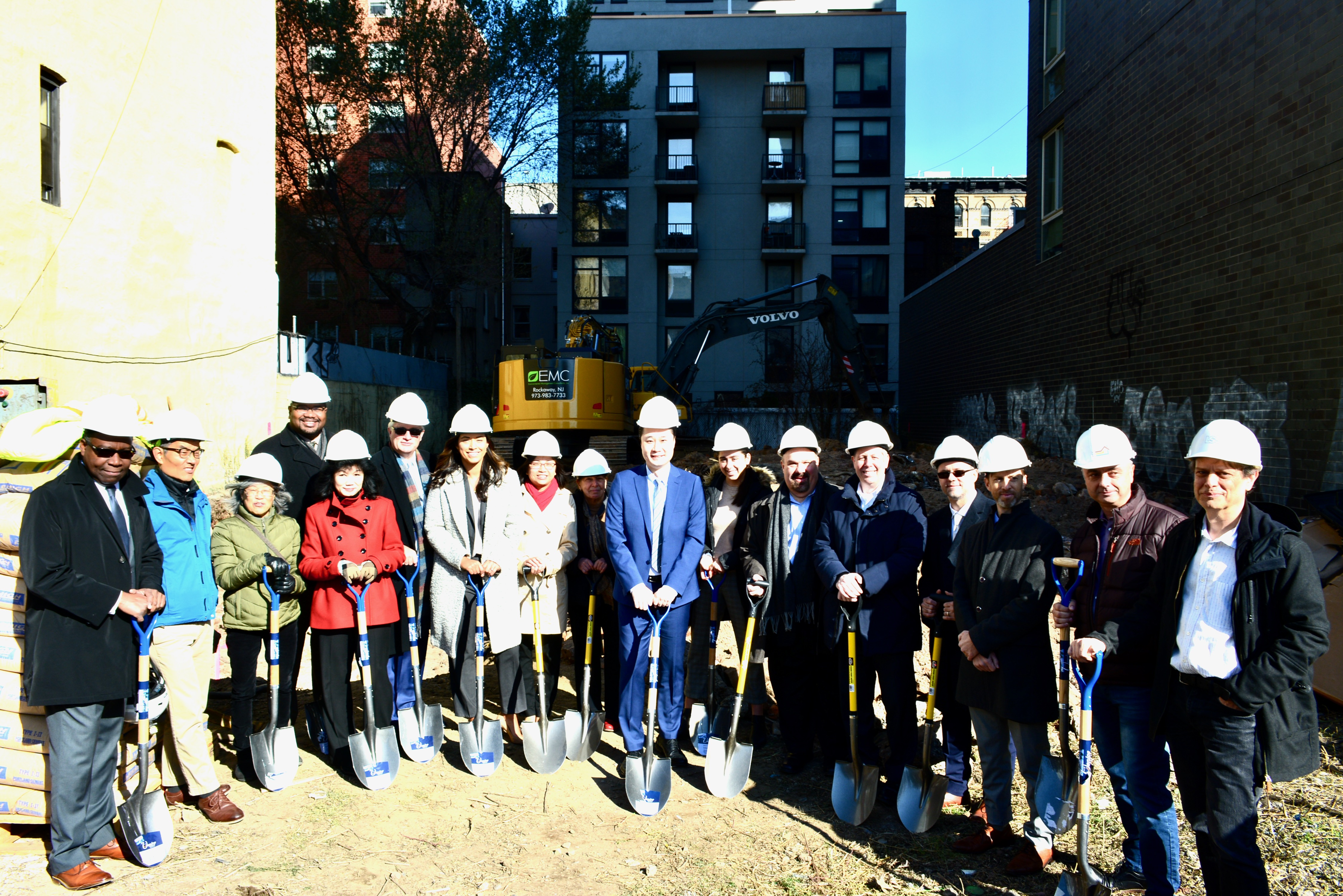 Groundbreaking held for new affordable housing development in East Village 1