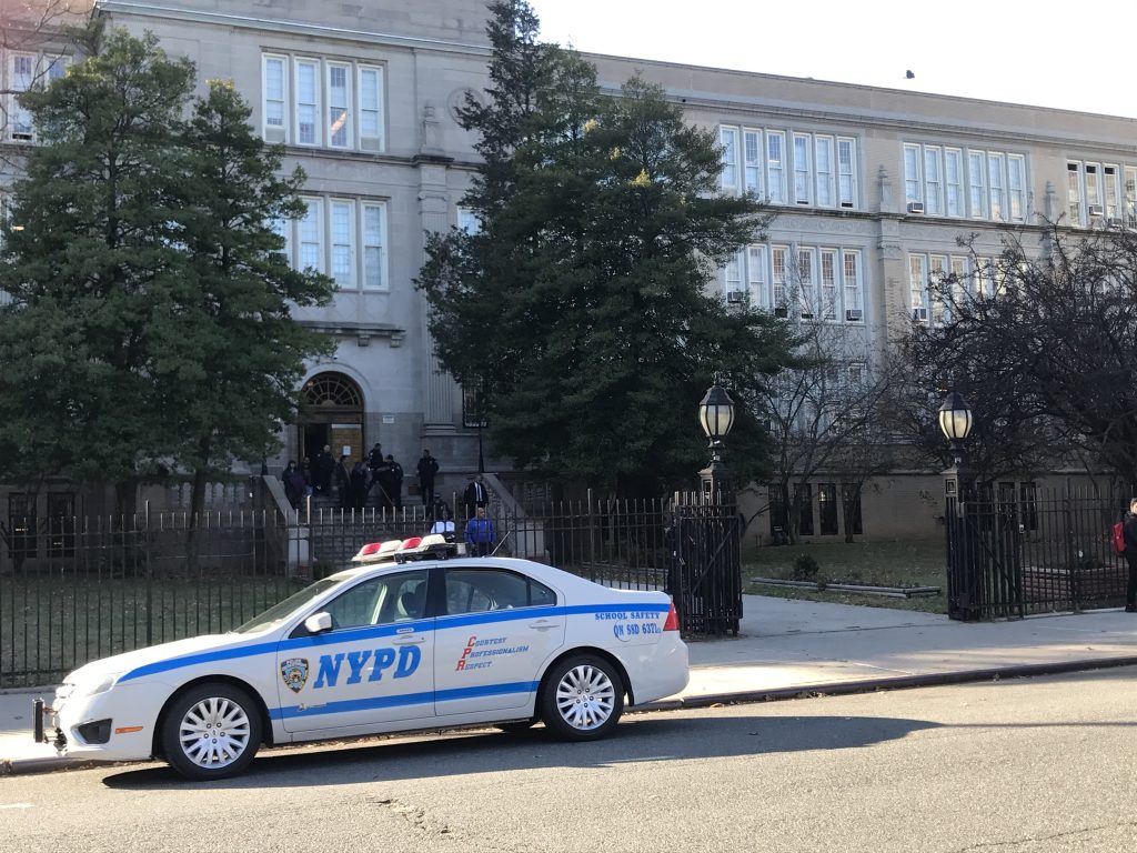 False shooter report caused lockdown at Queens high school NYPD