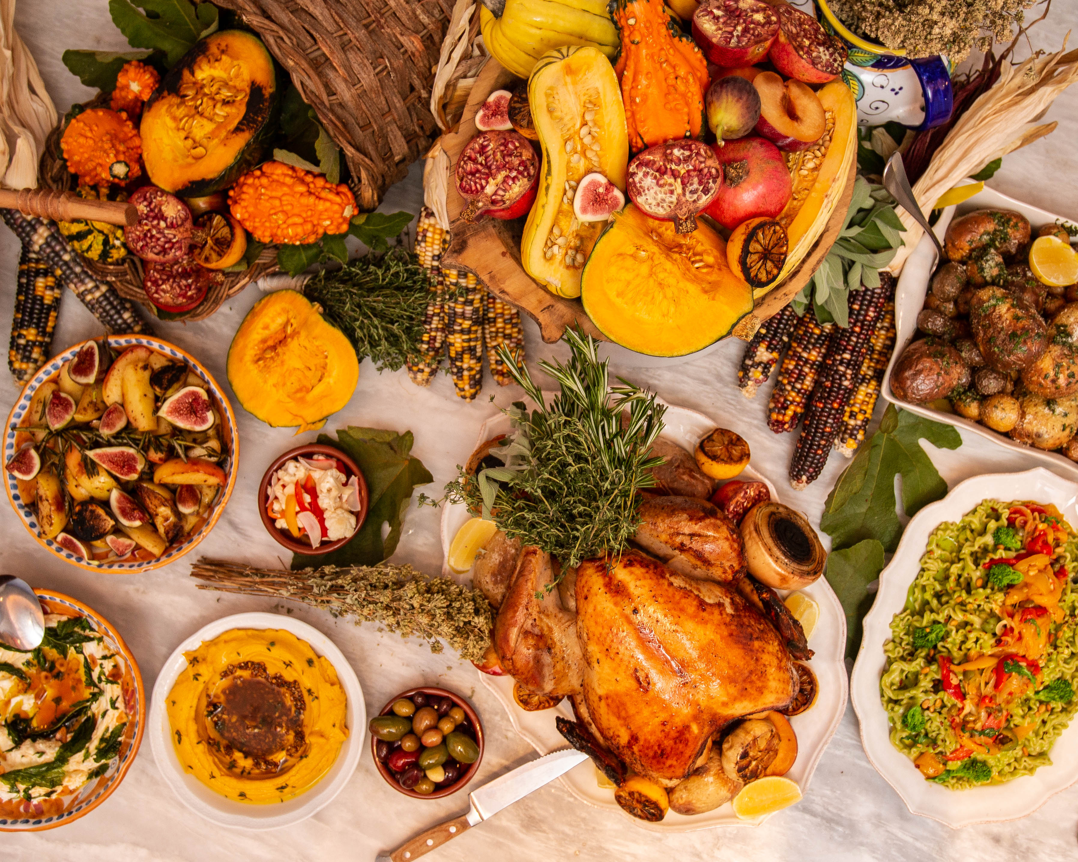 Leuca Thanksgiving Spread