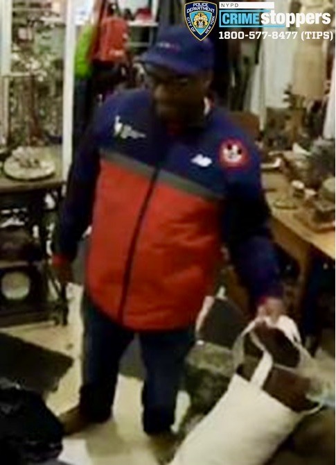 Village Blotter thrift shop