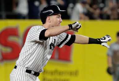 ALDS Indians Yankees Baseball