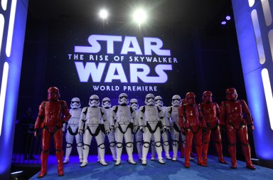 APTOPIX World Premiere of “Star Wars: The Rise of Skywalker”