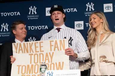 Yankees Cole Baseball