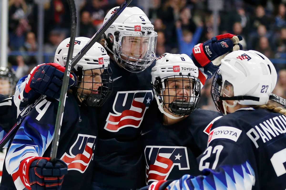 Megan Keller, Dani Cameranesi, Emily Matheson, Annie Pankowski