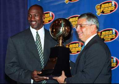 David Stern, Michael Jordan