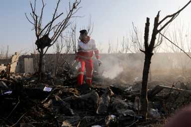 APTOPIX Iran Plane Crash