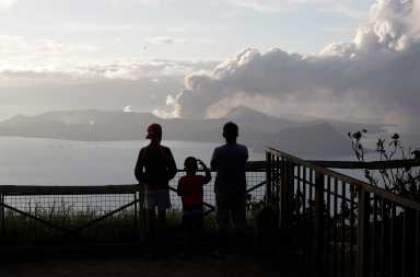 APTOPIX Philippines Volcano