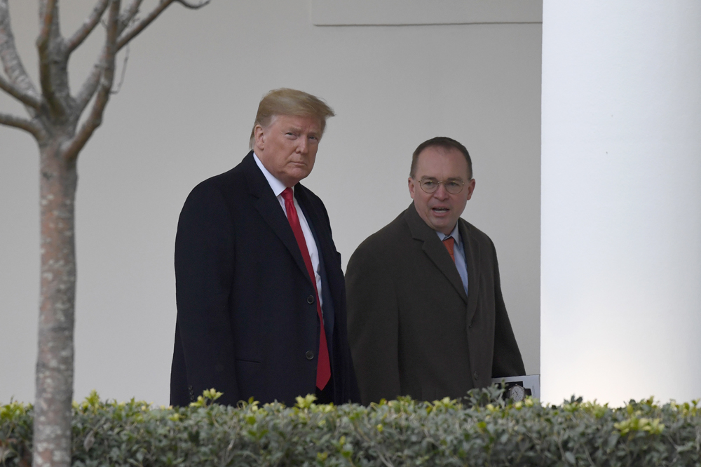 Donald Trump,Mick Mulvaney