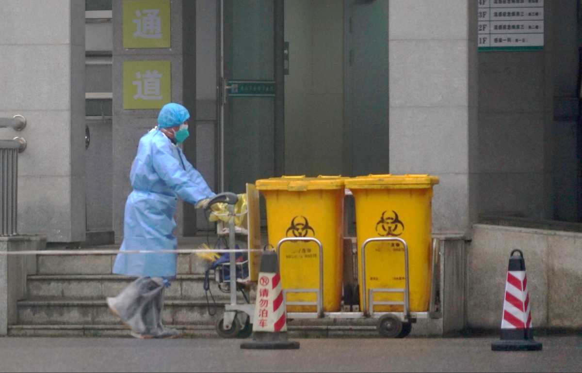 APTOPIX China Outbreak