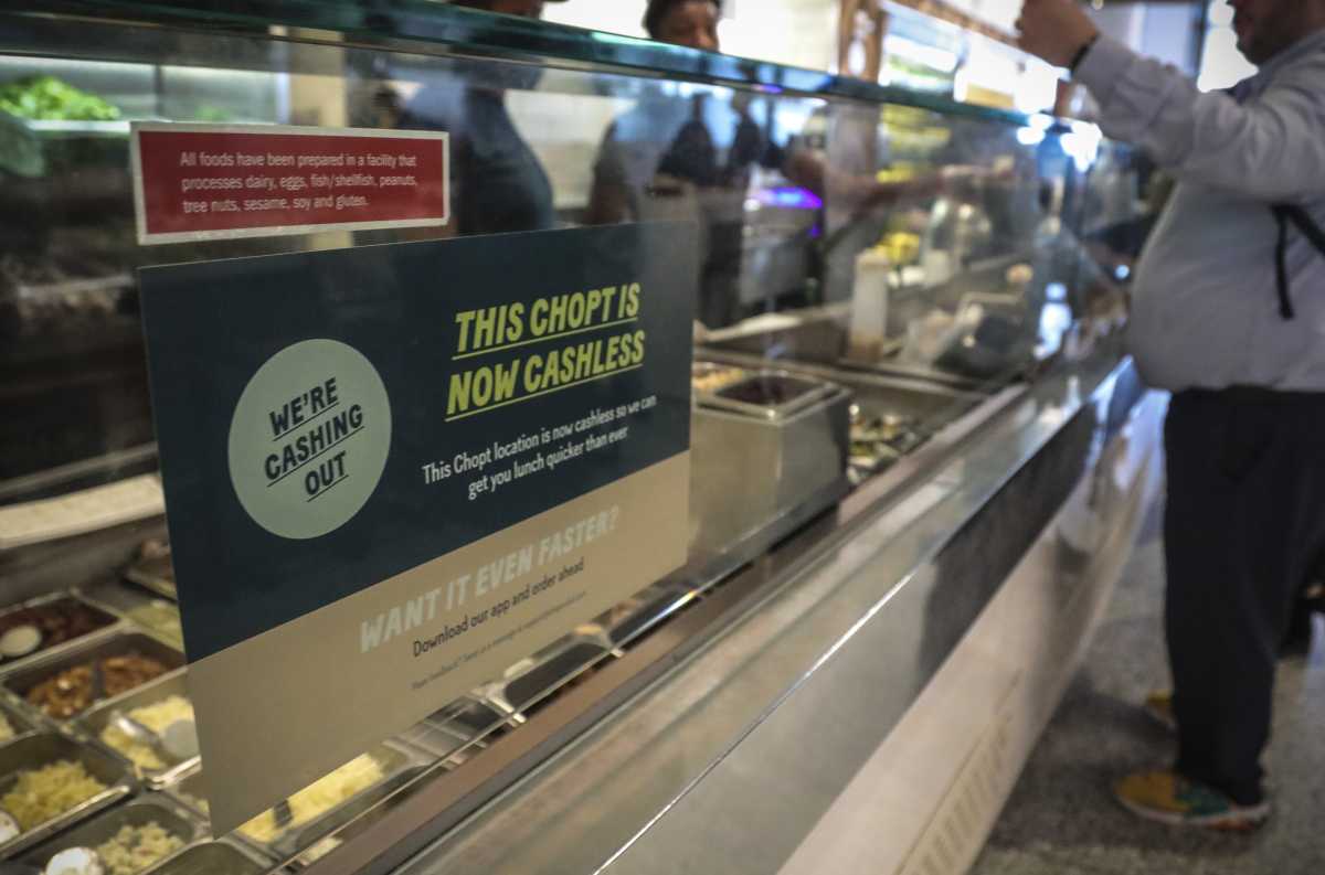 Cashless Stores-New York