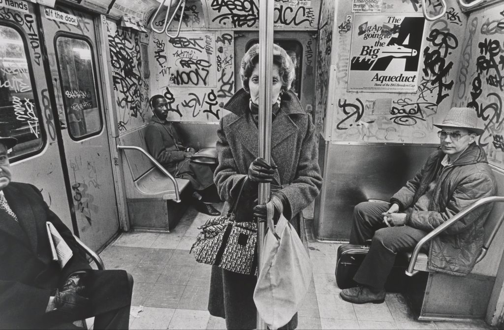 CC Train New York 1985 by Richard Sandler