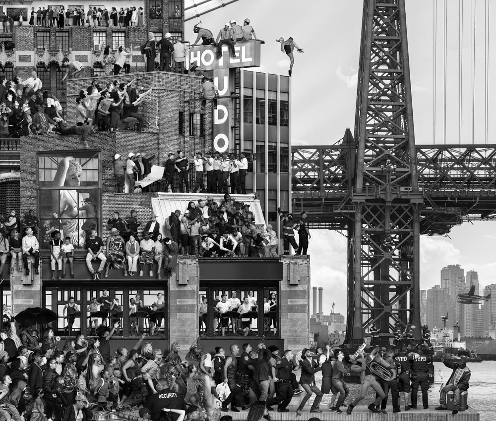 The Chronicles of New York City, 2018– 19 (detail), JR. © JR-ART.NET (Courtesy Brooklyn Museum)