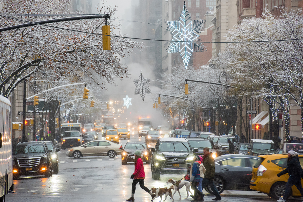SNOW Madison Avenue December 9  2017© Julienne Schaer