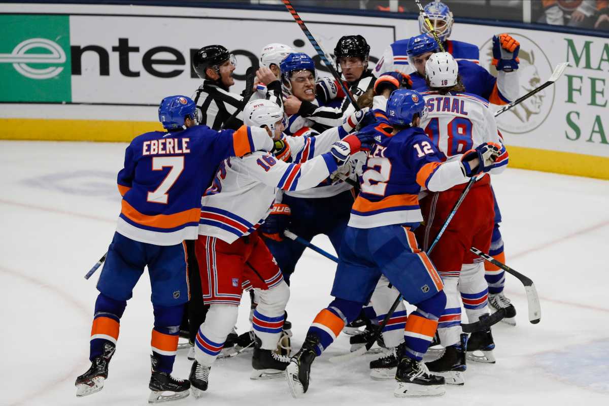 Rangers Islanders Hockey