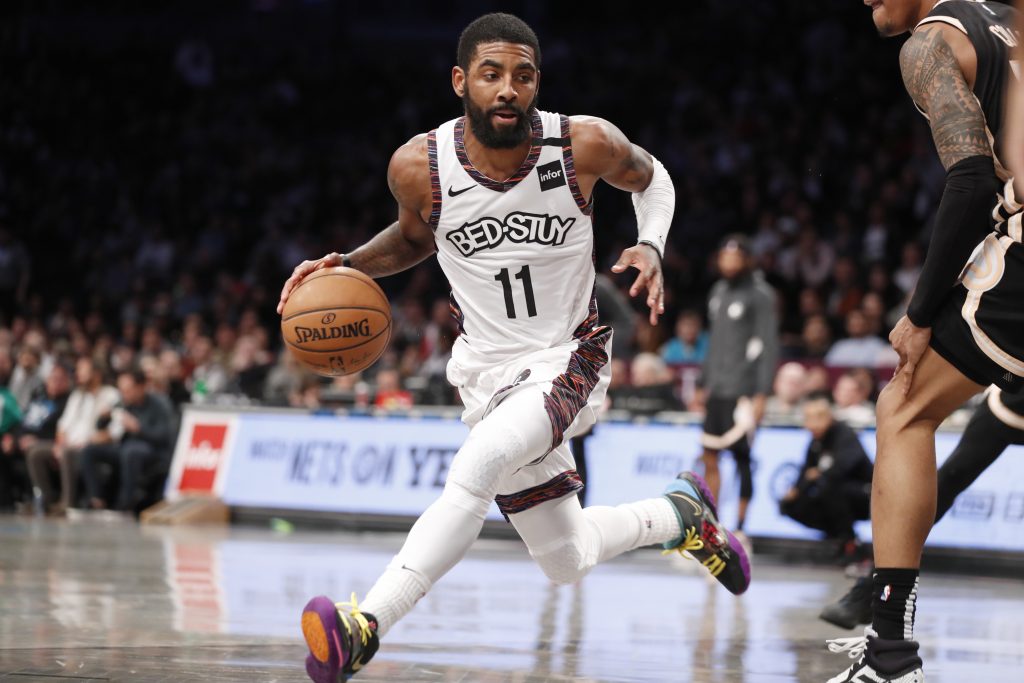 kyrie on nets