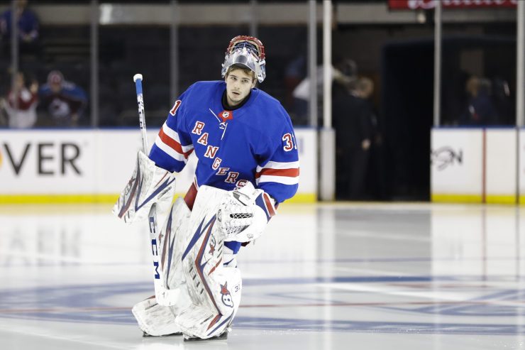 rangers goalie jersey