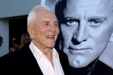 FILE PHOTO: Actor Douglas arrives to receive an inaugural award for Excellence in film presented by the Santa Barbara International Film Festival in Santa Barbara