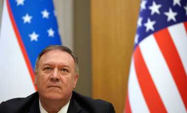 FILE PHOTO: U.S. Secretary of State Mike Pompeo visits Uzbekistan