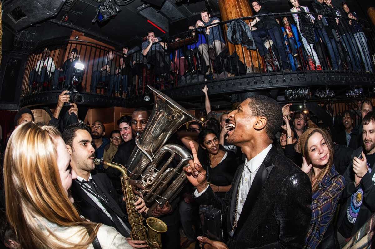Jon Batiste And Stay Human present Spontaneous Combustion Rockwood Music Hall (Mon 2 10 14)_February 11, 20140692-Edit-2