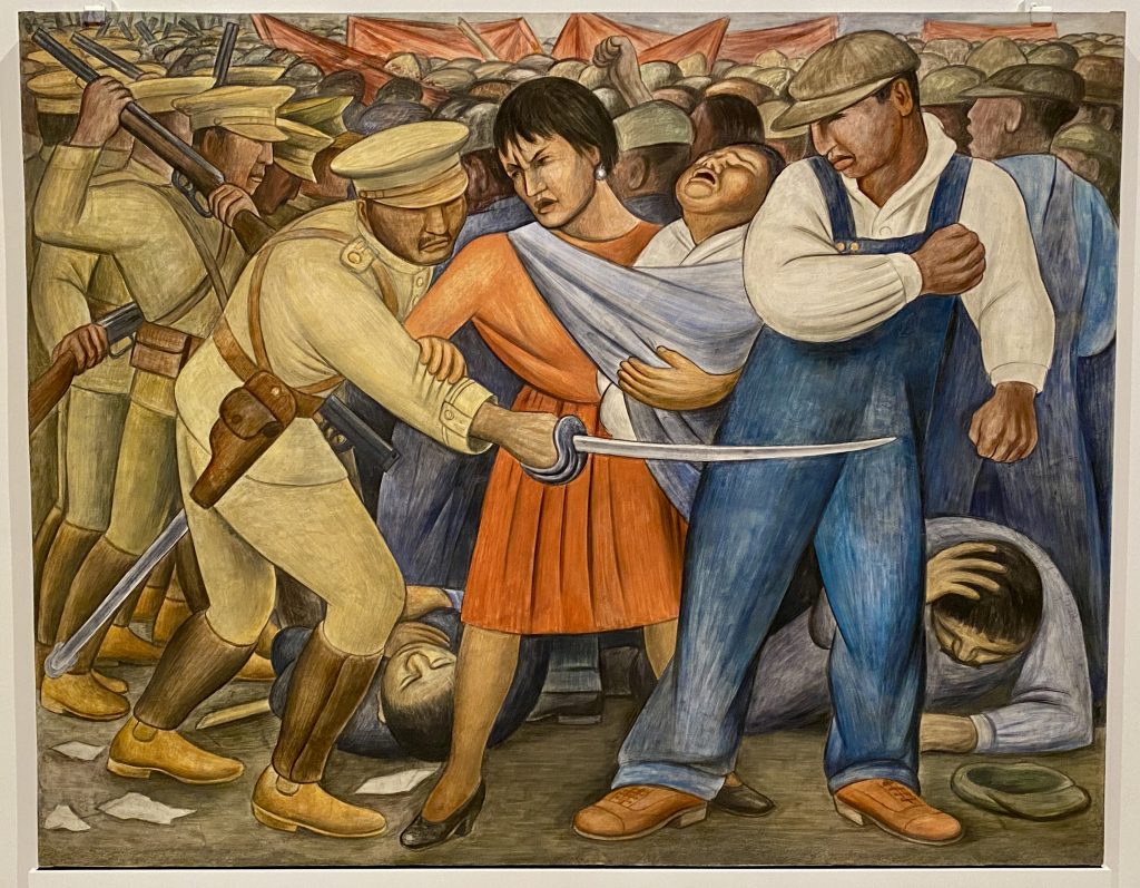 The Uprising 1931 Diego Rivera