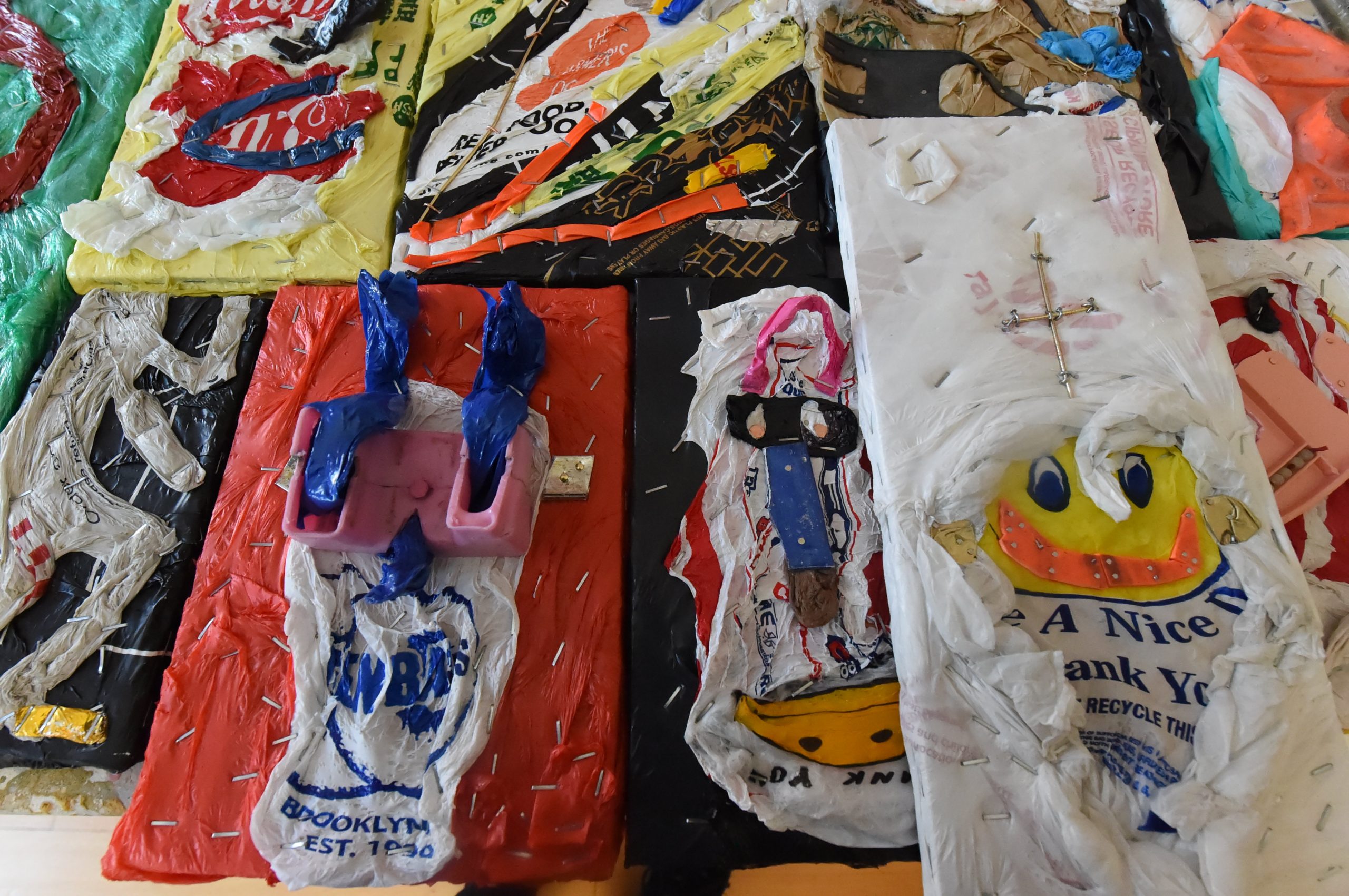 STYLING and EDITING by VM on X: Expo Plastic Bags in art and
