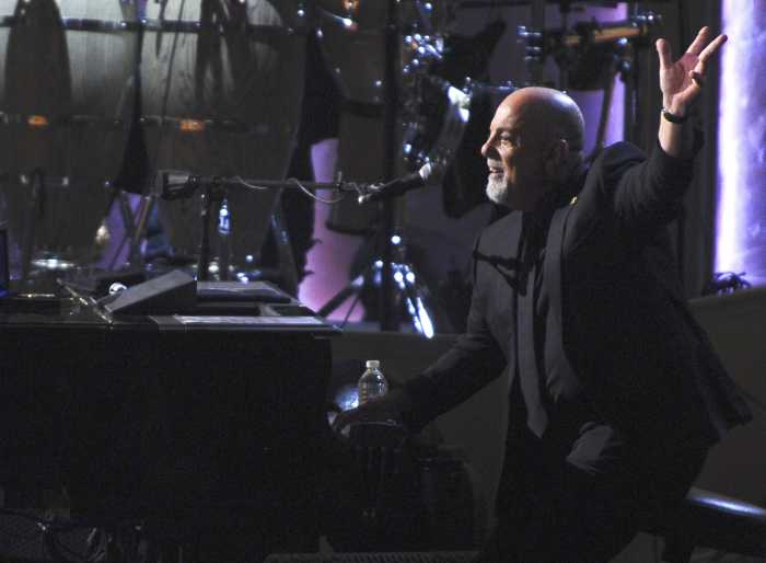 Recording artist Billy Joel, the latest recipient of the Gershwin Prize for Popular Song, is honored during a tribute concert at DAR Constitution Hall in Washington, November 19, 2014. REUTERS/Mary F. Calvert (UNITED STATES - Tags: ENTERTAINMENT)