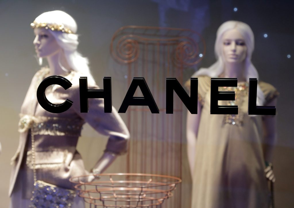 FILE PHOTO: Chanel logo is seen on the company’s store in Monte Carlo