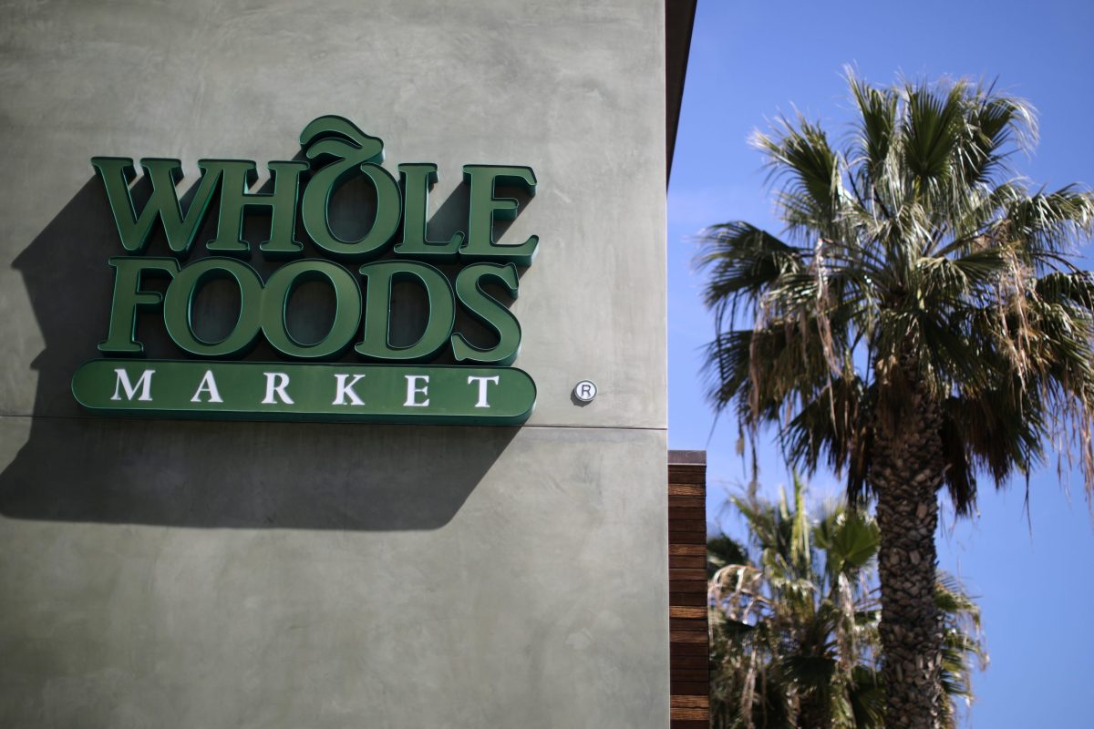 FILE PHOTO:  A Whole Foods Market store is seen in Santa Monica