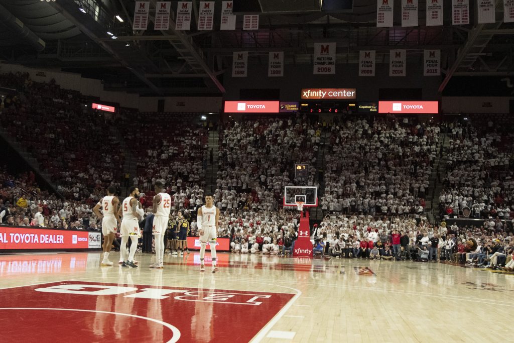 NCAA Basketball: Michigan at Maryland