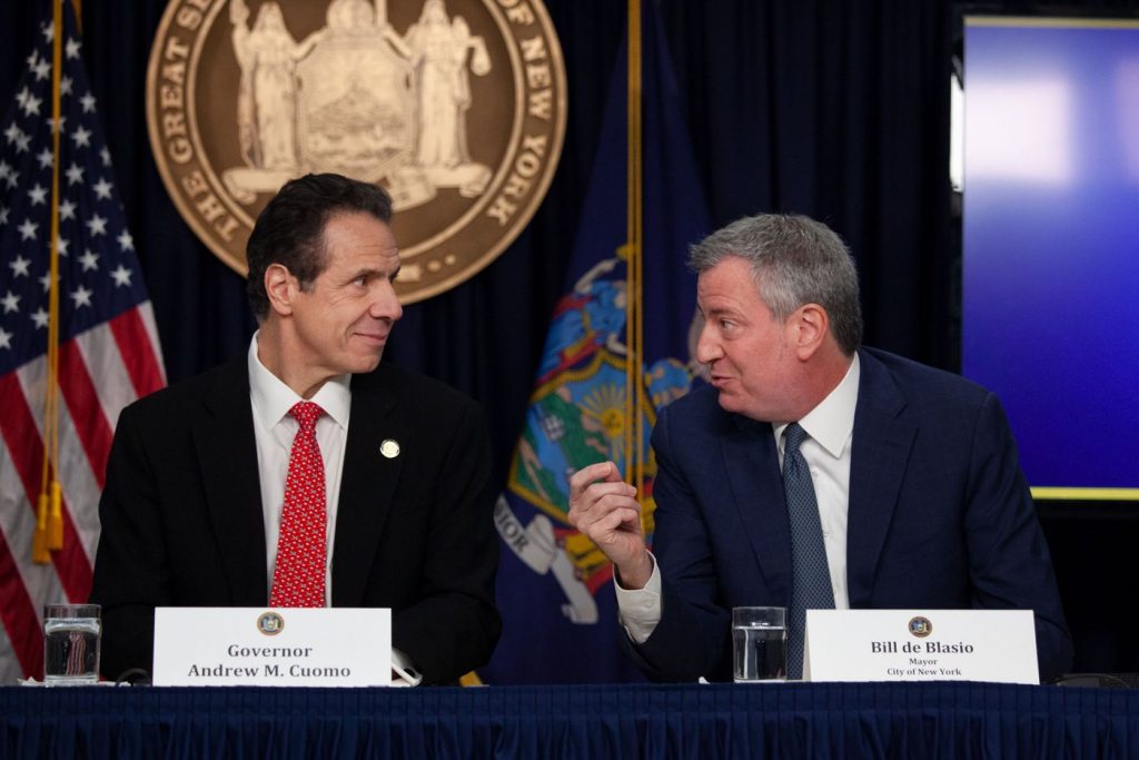 ‘I believe Ron Kim’: De Blasio blasts Cuomo as bully over feud with ...