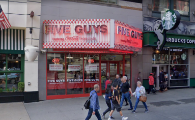 five guys burgers and fries