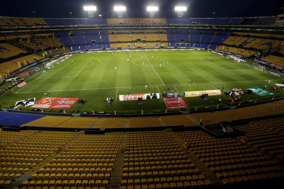 Liga MX match in Monterrey played without an audience to prevent coronavirus