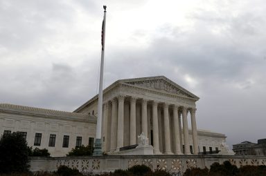 FILE PHOTO: The building of the U.S. Supreme Court is pictured in Washington
