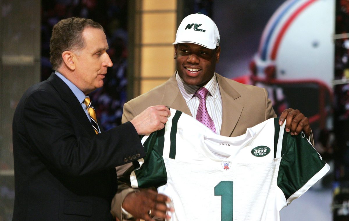 Ferguson selected by New York Jets in 2006 NFL Draft in New York