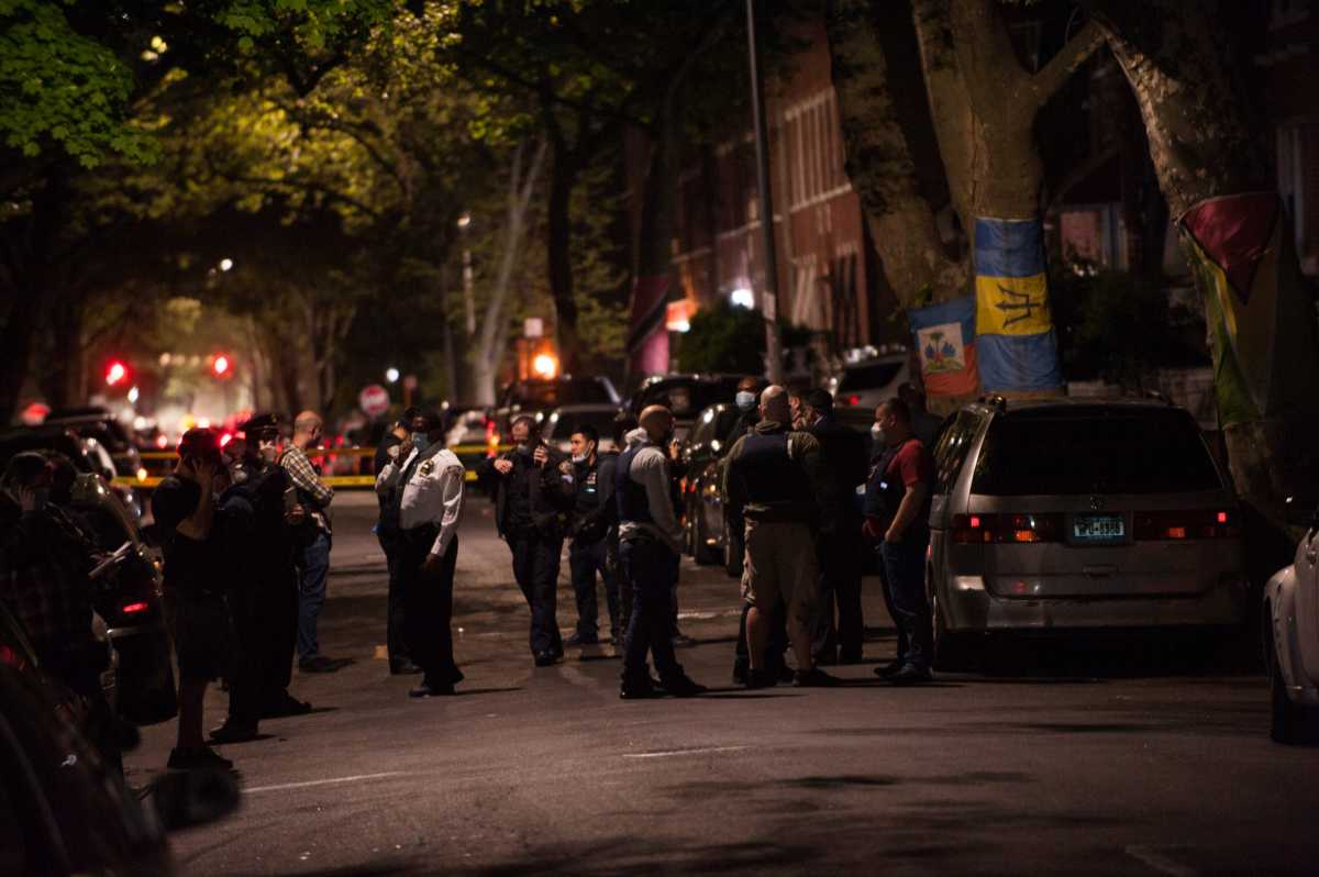 A man was shot in the torso at East 93 Street and Clarkson Avenu