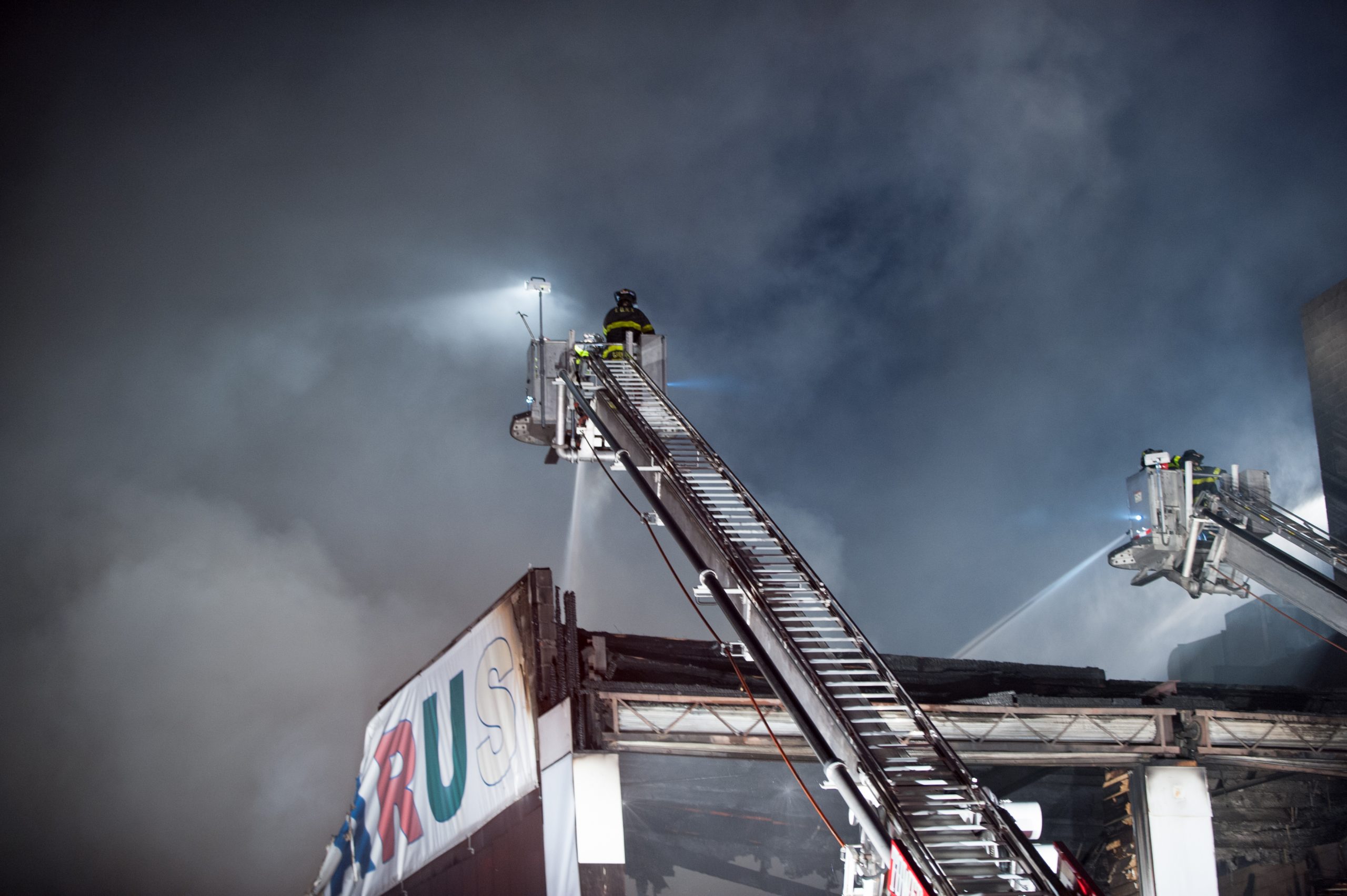 Three-alarm fire rips through Harlem retail strip already wracked by COVID-19 closures 4