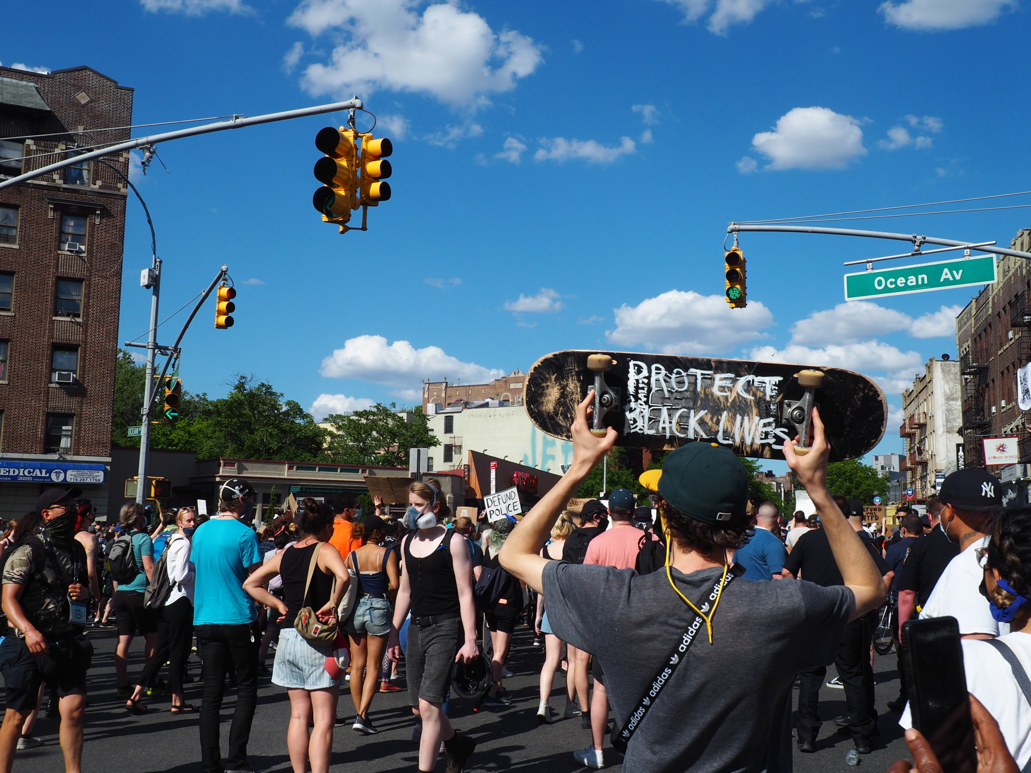 Brooklyn returns to the streets for George Floyd protests after wild night 2