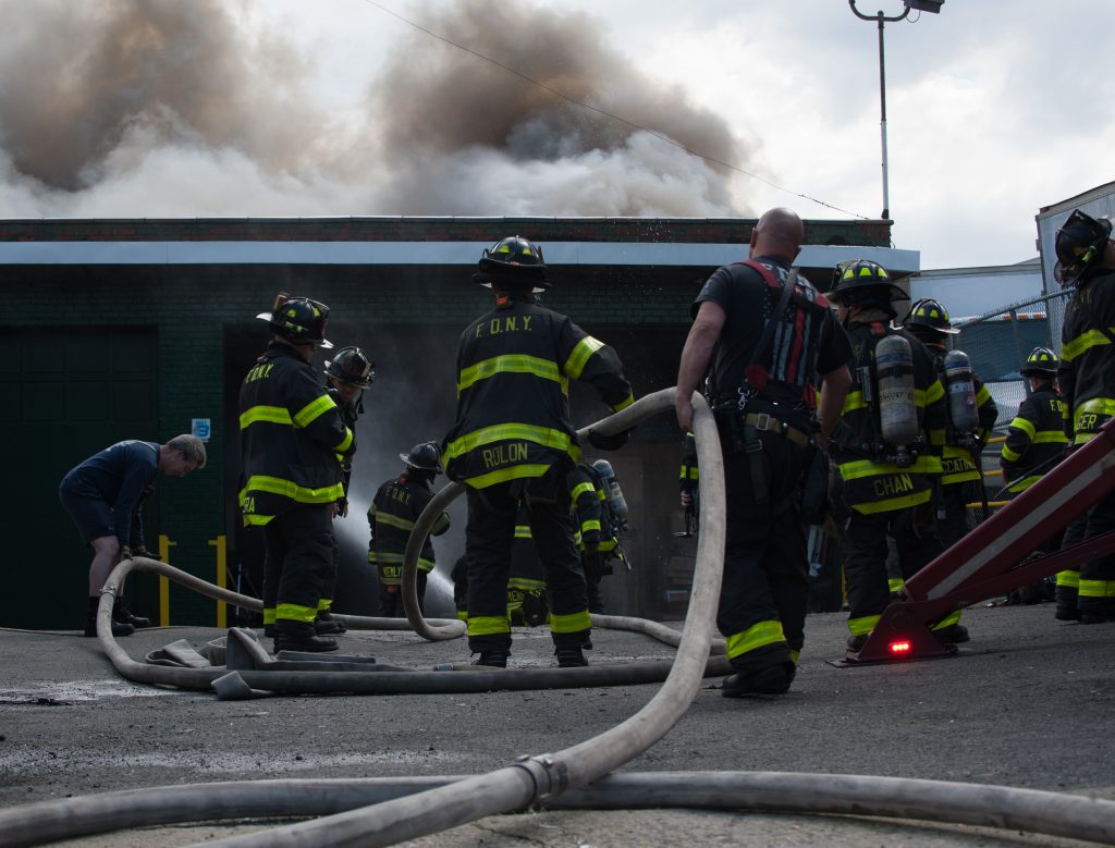 Bronx furniture warehouse burns in midst of coronavirus pandemic