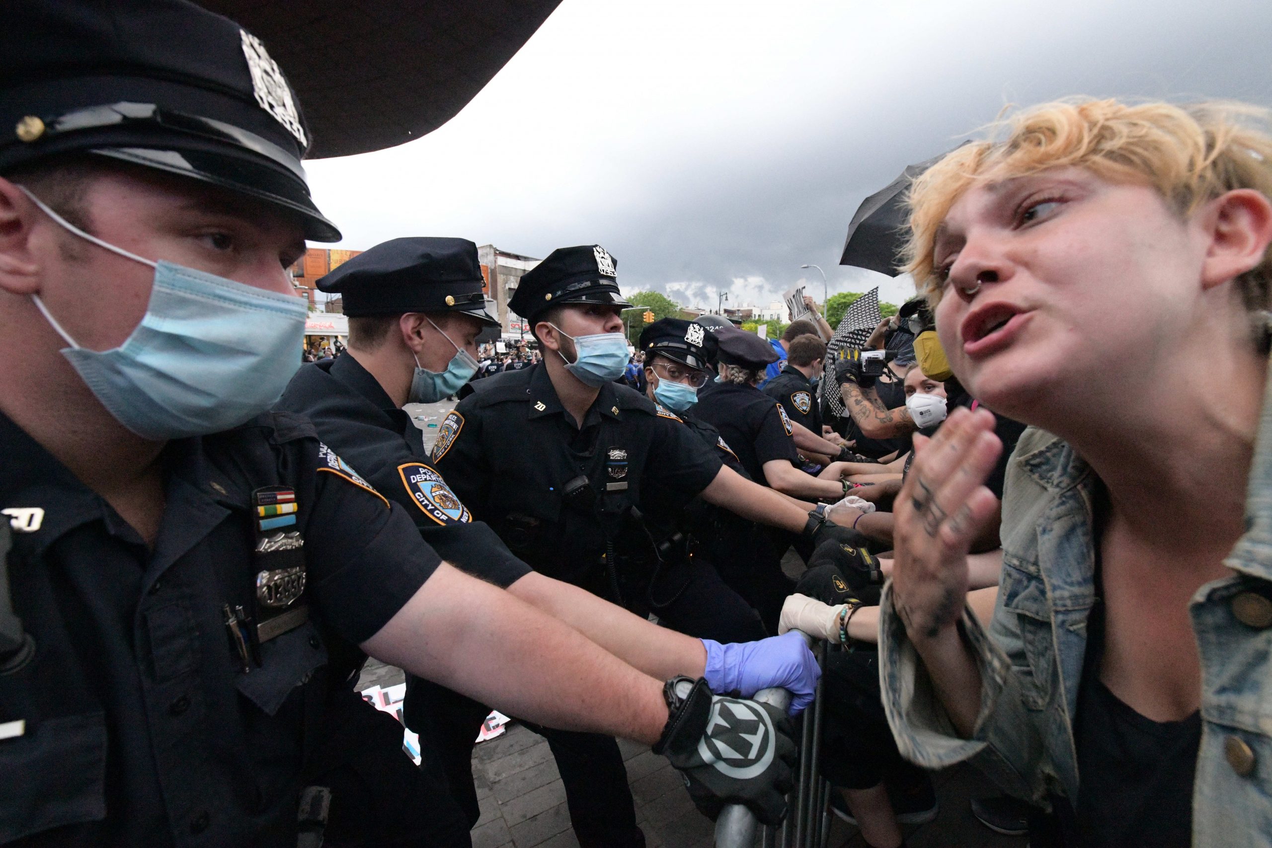 Mayhem in Brooklyn: Protests over George Floyd killing take a chaotic turn 2