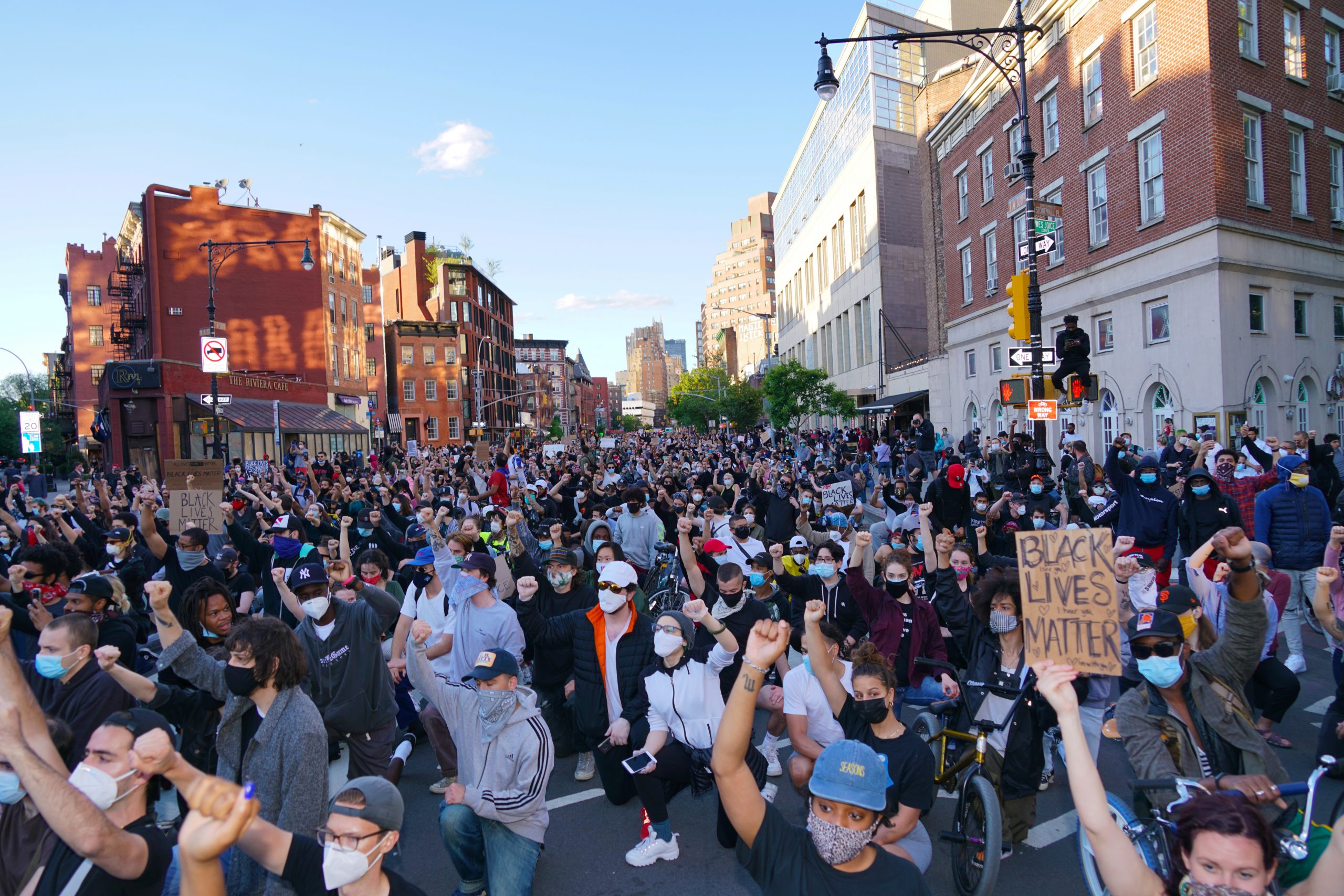 LIVE UPDATES Sunday evening protests in NYC bring some clashes among