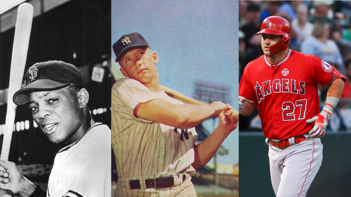 Mays, Mantle, Trout