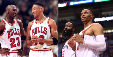 Jordan, Pippen, Harden, Westbrook